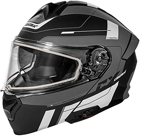 Castle X CX935 Raid Modular Snow Helmet (Matte Charcoal/Silver - Large)