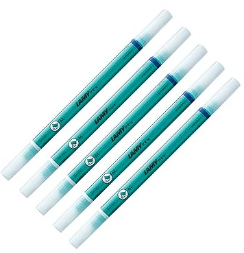 LAMY Ink-x Set of 5 Plastic Ink Erasers with Eraser Tip and Correction Tip