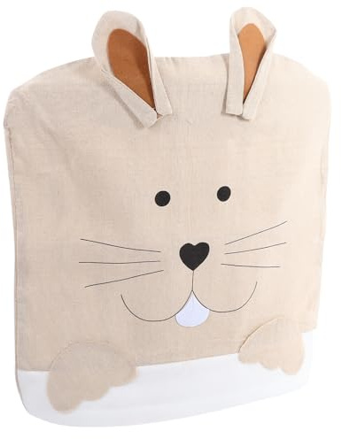 STOBAZA Chair Back Cover Für Feiertage Festliche Stuhlhussen Leinen Für Esszimmer Und Wiederverwendbar Für Ostern Und Besondere Anlässe