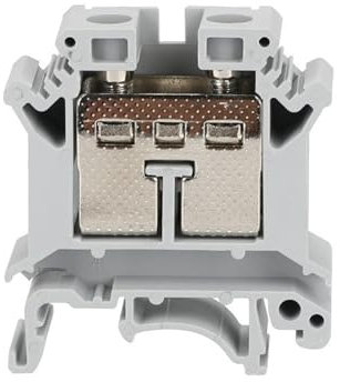 5 pièces UK25N UK25 universel vis traversée connexion bande prise fil connecteur électrique DIN Rail bornier UK 25