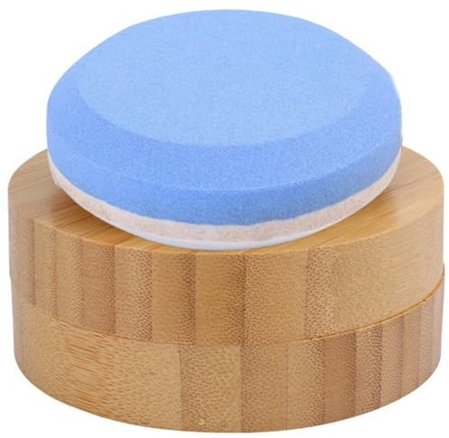 Lpitoy Piedra De Afilar Redonda Que Lleva Herramientas De Afilado Rápido, Piedra De Afilar para El Hogar, Cocina, Cortador De Hacha para Exteriores, Borde Cortante