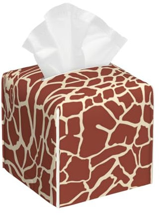 Giraffenfelle und -köpfe, Taschentuchbox-Abdeckung, Taschentuchbox-Halter, Taschentuchspender, Taschentuchhalter