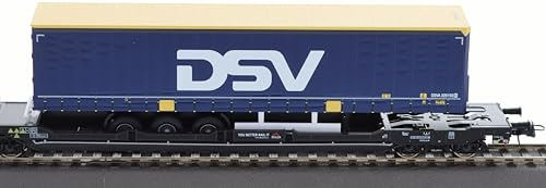 Roco 6600034 H0 Doppeltaschen-Gelenkwagen T3000e der TX Logistik