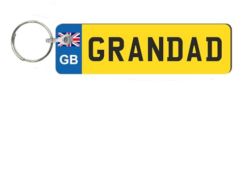 Pixie's Gifts Custom Keychain - Personalised Number Keyring - Mini Number Key Ring - Name Plate Keychain - Just Passed Milestones