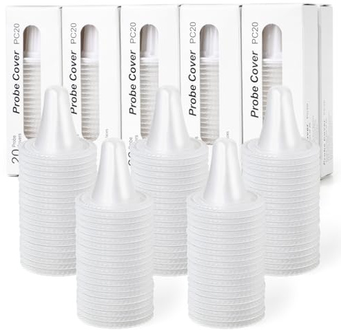 400 Stück Braun Fieberthermometer Schutzkappen, Fieberthermometer Ohr | Ohrthermometer Ersatzschutzkappen für alle Braun Modelle Ohrthermometer und andere Arten von digitalen Thermometern