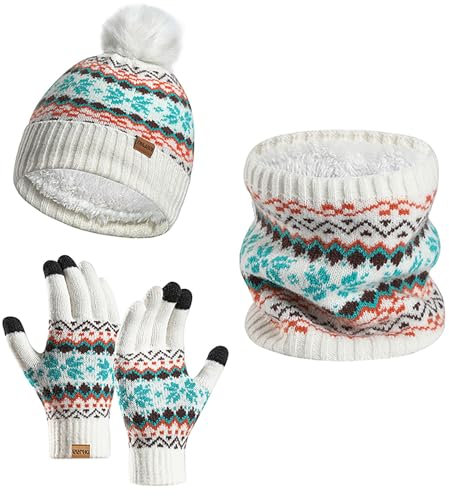 MüTzen FüR Damen Winterschal Kariert Damen Tuecher Schals Damen Strick Tuch Schal Winter Herren Muetze Schal Set Orange Schals Tuecher Damen Kaschmir Schal Herren 100 Prozent