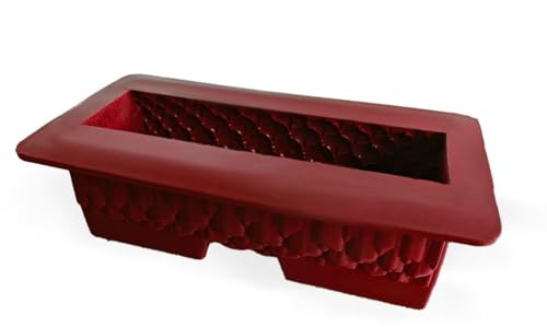 Maé - Moule Bûche Ananas - Création du Chef Jonathan Mougel - Silicone Alimentaire Premium Anti-Adhérent - Souple, Démoulage Facile et Net - Résistant Températures -45°C / +280°C - 800 ml