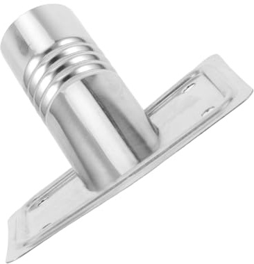 GAROZATION Besenstieladapter Metall mit 1 Zoll Gewinde für Teleskopstangen Universeller Schraubverbinder für Mopps und Bürsten Gewerbliche Bodenreinigung Stabile Verbindung