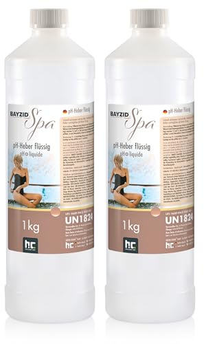 2 x 1 kg BAYZID® SPA pH Heber flüssig