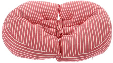 ULDIGI Almohada Embarazada U Cojín Multifuncional para Descanso y Relajación para Espalda para Uso Hogar y Dormitorio Rosa