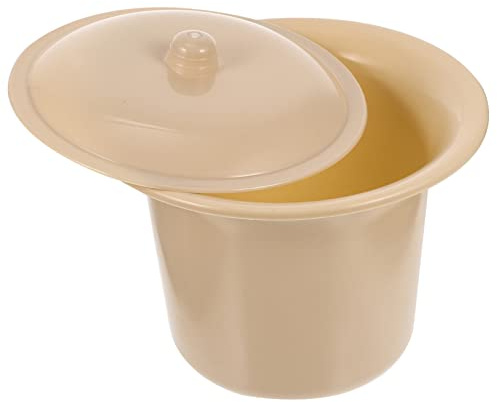 SAFIGLE Escupidera para Niños y Adultos de Plástico Pp con Tapa, Fácil de Limpiar y Resistente a Manchas para Uso Familiar Hogar