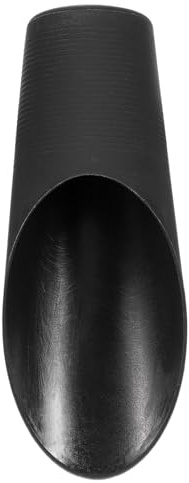QUARKZMAN Palita De Tierra para Bonsái 6.3 X 1.8 De Plástico Colorido Herramienta De Cultivo Y Trasplante para Plantas Flores Suculentas Y Granos De Café, Negro