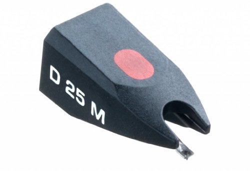 Ortofon Stylus D 25 M - Ersatznadel für die OM- und Super OM-Baureihe zum Abspielen von Mono-Vinylschallplatten - Sphärischer Diamant