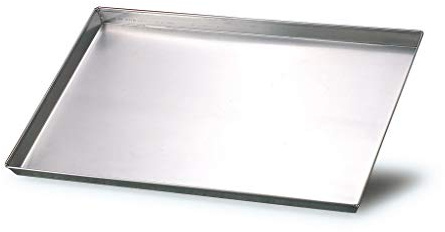 Fasa Plaque à pizza rectangulaire en aluminium 50 x 35 cm