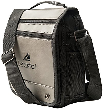 Leastat Herren Cross Body, Umhängetasche aus Canvas, kleine Reisetasche Unisex/Herren (ca. 20/25/ 9) M2073