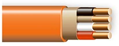 10/3 NM-B, Non-Mettalic, Sheathed Cable, Residential Indoor Wire, Used for Wiring Swiches, Outlets and Other Loads with Dry Applications (250ft)