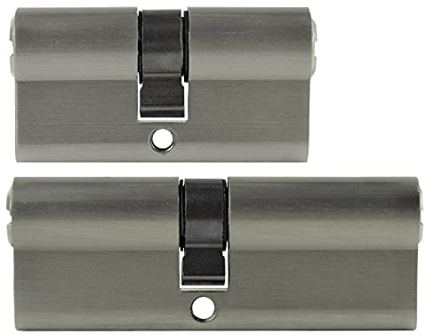 2er gleichschließend 1x Profilzylinder 30/30 mm + 1x Profilzylinder 40/45 mm +5 Schlüssel