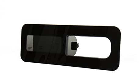 Schiebefenster Universal Getönt 46-90x28-45cm Seitenscheibe Links Rechts für Kastenwagen, Wohnwagen (80x34cm)