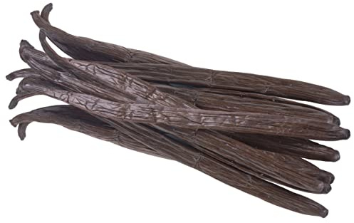 50 Mexican Vanilla Beans Whole Grade A Gourmet Vanilla Pods for Homemade Vanilla Extract and Baking from Veracruz, Mexico
