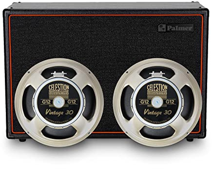 Palmer CAB 212 BX V30 – Gitarr högtalarlåda med Celestion Vintage 30 2 x 12, öppen rygg