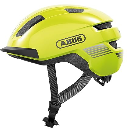 ABUS PURL-Y Cykelhjälm – lämplig för e-cykel och S-Pedelec – snygg NTA-skyddshjälm för vuxna och tonåringar – gul, storlek L
