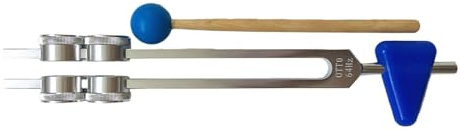LOVIVER Hammer Vibration Stimmgabel Musik Stimmwerkzeug Mehrzweck-Stimmassistent Tragbare Gitarrenstimmgeräte für Gitarren