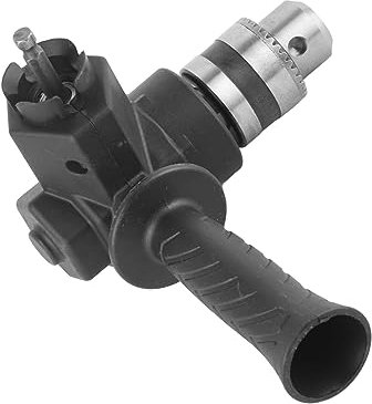 Trapano Elettrico Ad Angolo Retto, Kit di Attacco per Trapano Ad Angolo Retto Accessorio per Estensione Piega, Trapano a Batteria Professionale 90 Gradi Strumento di