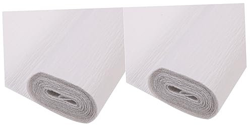 VILLFUL 2rollen Roll Crepe Papier Für Papierblumen Farbenfrohes Kräuselpapier Für Hochzeitsdekoration Bastelprojekte Und Kunsthandwerk Für Geburtstagsfeiern Und Raumgestaltung