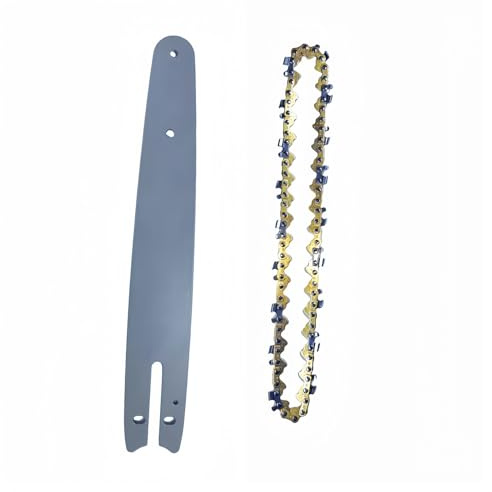 ByoBLu 2 Stück/Set 8-Zoll-Mini-Sägekette 1/4 Zoll; Teilung 0,43 Zoll; Spurweite 47DL Kettensägenketten