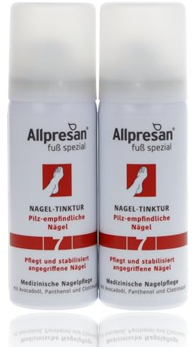 Allpresan Fuß spezial Nr. 7 Nageltinktur für Pilz-empfindliche Nägel - Zur therapiebegleitenden Pflege bei Nagelpilz - 50 ml (2)