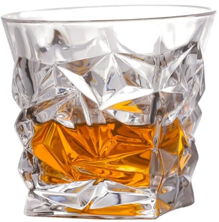 COLLBATH 2piezas Copa De Whisky De Diseño De Vaso Para Cerveza y Decoración De Interior y Exterior