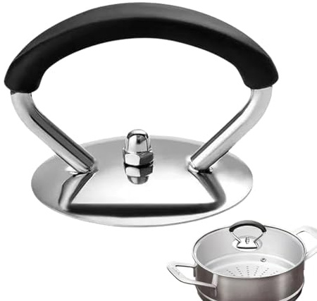 4 Stück Topfdeckelgriff Topfdeckelknopf Ersatzgriff Hitzebeständig Edelstahl Deckelknopf Für Edelstahl Deckelknopf Für Glasdeckel Küche Topfdeckel Werkzeug Zubehör Haushalt