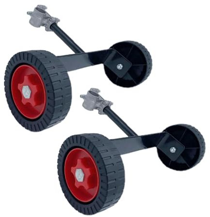 Kisangel 2pcs String Trimmer Support Wheels for Lawn Mowers Garden Rollers for Lawns Garden Tools