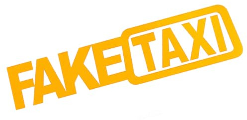 Pegatinas Faketaxi, Pegatinas para coches, pegatina divertida taxi fake coche, pegatina para parachoques de coche, pegatinas para coche, moto, autobús, caravana, coche