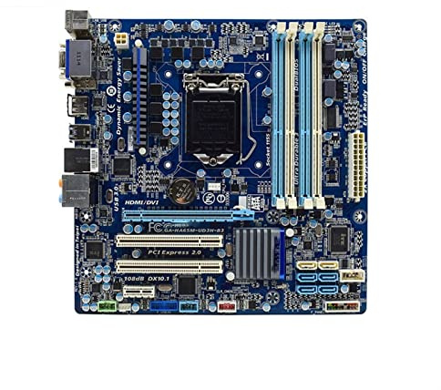 Motherboard Fit For Gigabyte GA-HA65M-UD3H-B3 Scheda madre desktop H61 LGA 1155 DDR3 USB2.0 SATA II Micro. -Assamente Originale