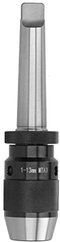 Mandril autocentrante para torno 113mm MTA3 mordazas metal 1-13mm - Alta precisión y sujeción fuerte para taladros y fresadoras, ideal para piezas y accesorios de madera y meta