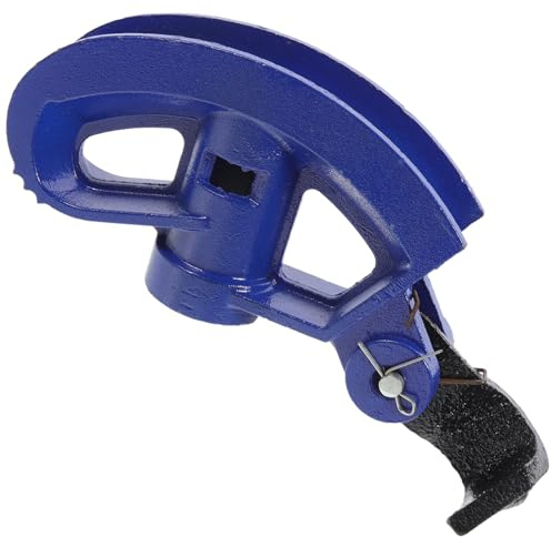 Baluue Piegatubi Manuale in Acciaio Resistente Strumento per Piegatura Fili Elettrici e Tubazioni PVC Curvatubi Professionale con Gancio Molla per Installazioni Idropotenza