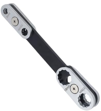 8 in 1 Wrench | Multifunctional Wrench Tool Easy Adjustment | Rotates 360 Degrees Home Repair Accessories for Bicycles, Motorcycles, Kitchens, Bathrooms, Car Accessories, Tools, Installation Kit