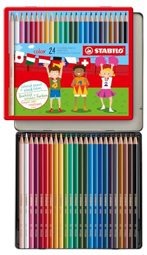 STABILO - Buntstift - color - 24er Metalletui