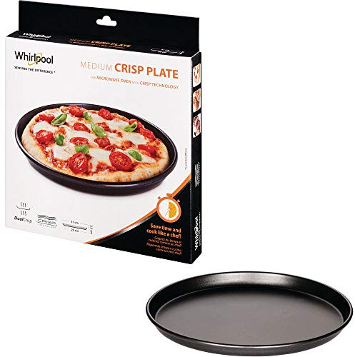 Whirlpool AVM290 - Mikrowellenzubehör/ Crisp-Platte medium (310 mm)für die Mikrowelle / Passend auch für Mikrowellen von Bauknecht