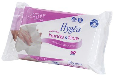 Hygea Hands & Face Wipes (80)