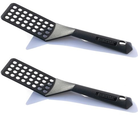 Range Kleen 9011 Black Slotted Nonstick Spatula Turner 2-Pack