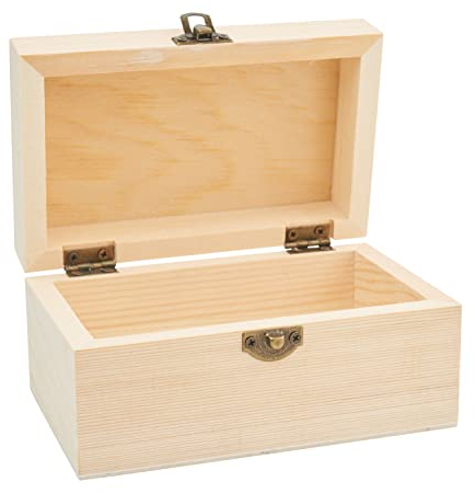 VBS Holzkästchen Kiefernholz 13x8x6,3cm