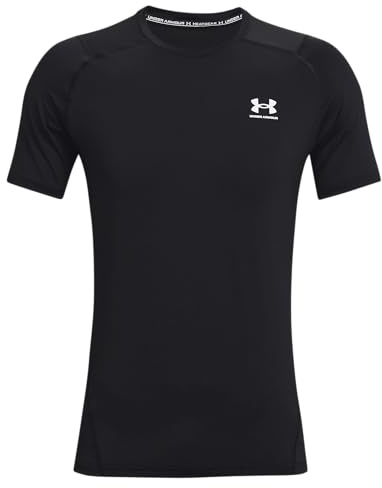 Under Armour Herren Ua Hg Armour Fitted Ss leichtes Funktionsshirt, atmungsaktives und schnell trocknendes Kompressions-Top (1er Pack)