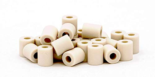 Chill French | 20 Perles céramique EM® - Filtre anti calcaire 100% Naturel & Réutilisable | Billes d’argile Micro-organismes en tubes pour filtration eau du robinet, carafe, bouilloire