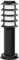 ledscom.de Lampe de chemin/Borne d'éclairage PORU pour l'extérieur, IP44, grille, 39 cm, noir, 1x E27 max. 40W