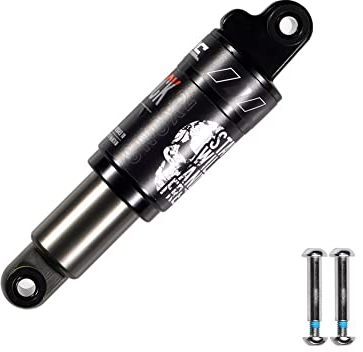 GOBBIS Fahrrad Stoßdämpfer,Mountainbike Stoßdämpfer MTB-Fahrrad-Stoßdämpfer mit Schraube Mountainbike Air Rear Shock Lockout 120/125/150/165/185/190/200 mm Fahrradteil Zubehör (Color : 165mm 750)