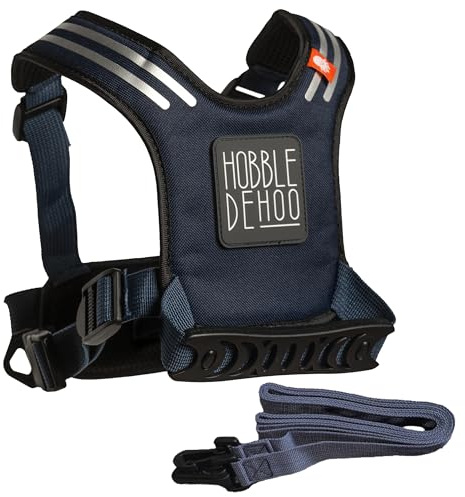 Hobbledehoo Child Harness, Safety Harness for Kids & Toddlers Aged 2-7 Years, Blue Child Harness for Walking & Supporting SEN and Special Needs (Blue Harness with Leash)
