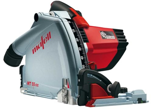 MAFELL Tauchsäge MT 55 cc MidiMAX (1400 Watt CUprex Hochleistungsmotor, 57mm Schnitttiefe im T-Max Transportkoffer) 917602