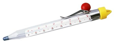 ABOOFAN Glas Lebensmittelthermometer Mit Clip Küchenbedarf Sirup Und Backthermometer Für Marmelade Und Süßigkeiten